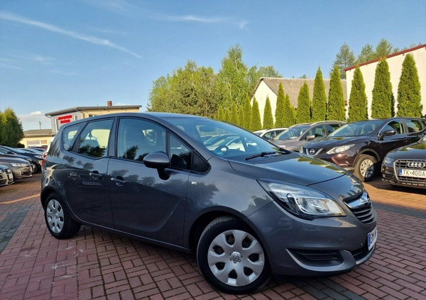 Opel Meriva cena 35900 przebieg: 132000, rok produkcji 2016 z Płoty małe 562